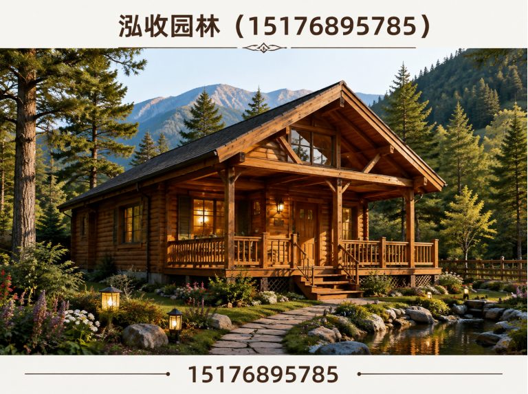 长春防腐木展示图